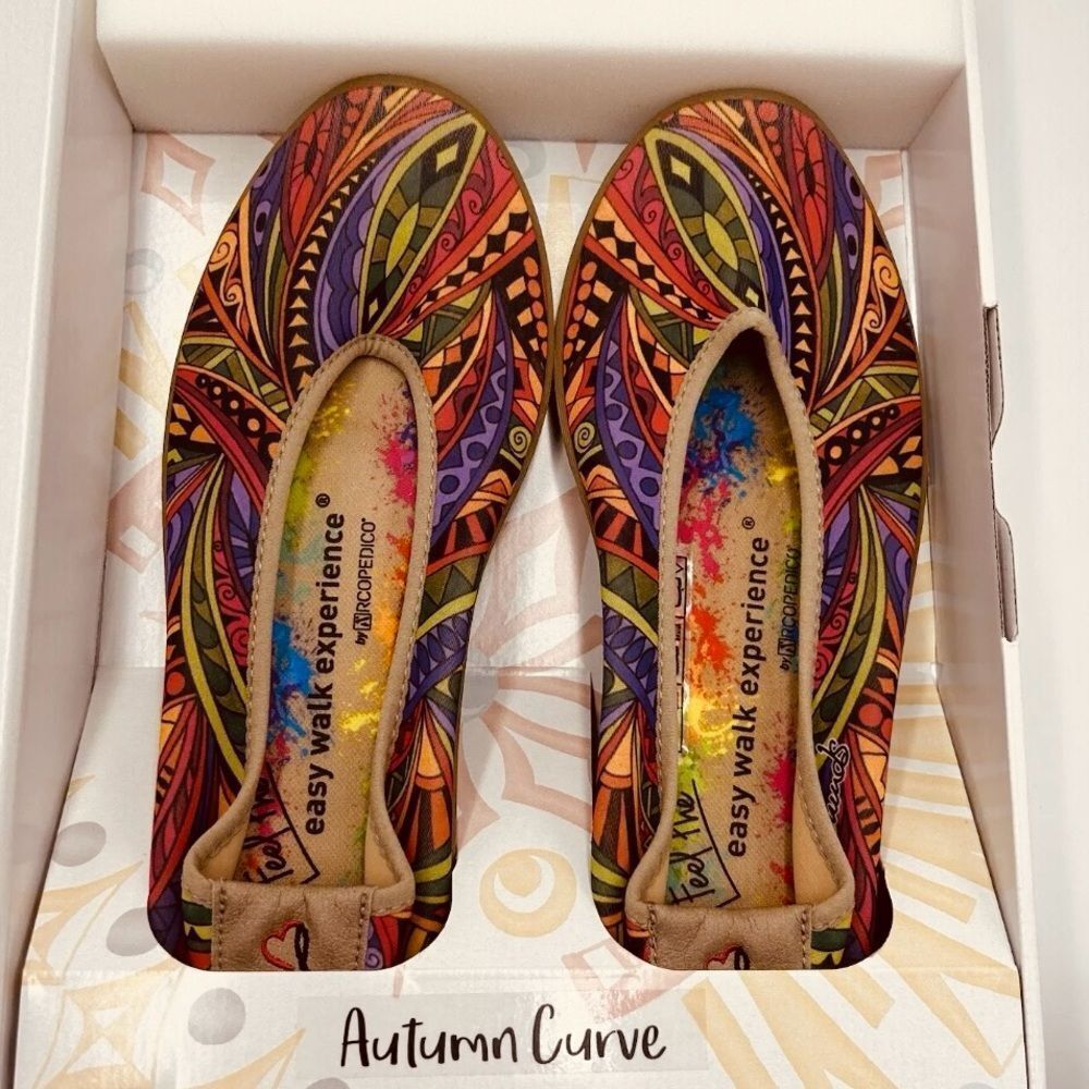 ARCOPEDICO AUTUMN CURVE FLAT, sz 40